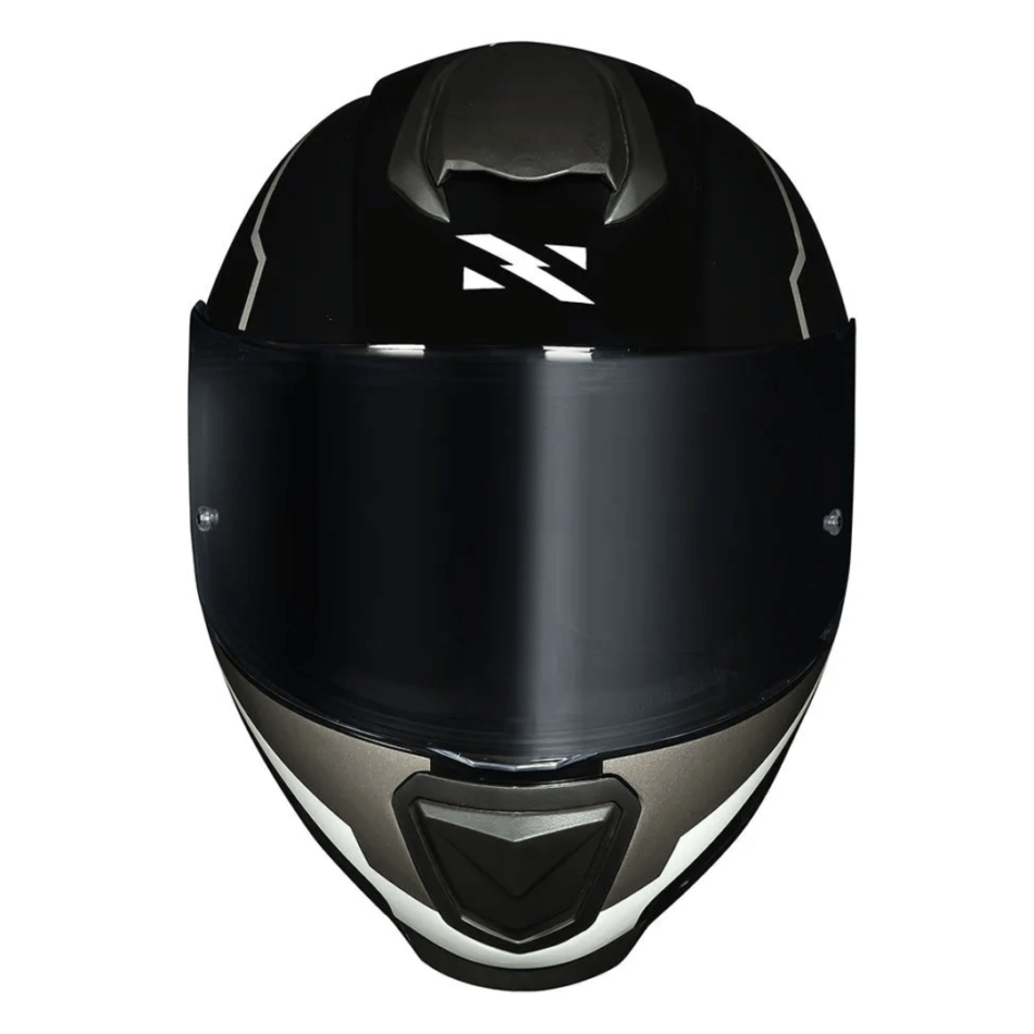 Capacete Norisk Fab FF802 Razor Full Black White