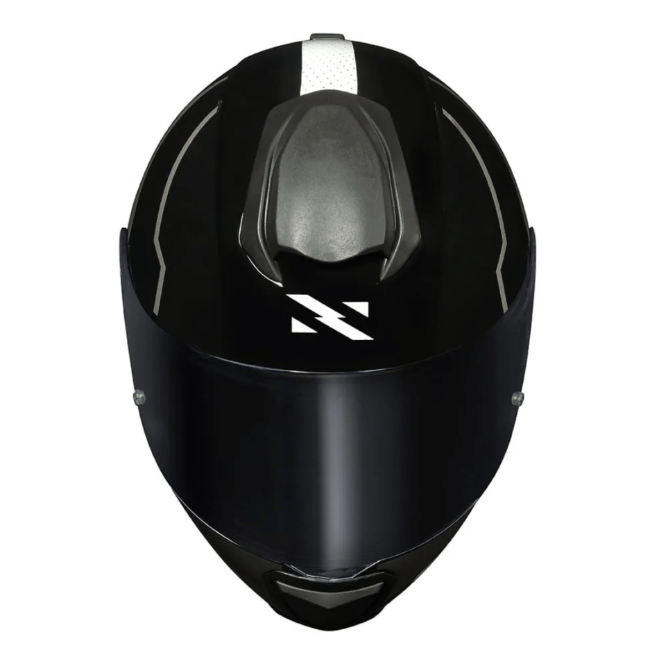 Capacete Norisk Fab FF802 Razor Full Black White