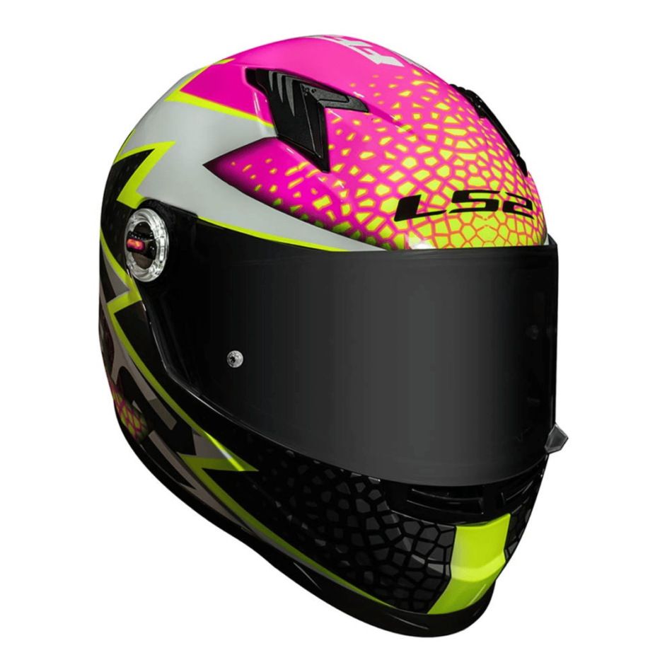 Capacete LS2 FF358 Speedy White Pink