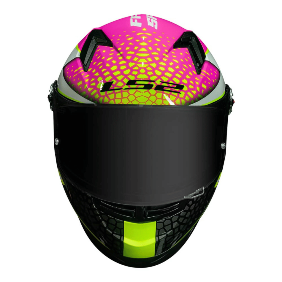 Capacete LS2 FF358 Speedy White Pink