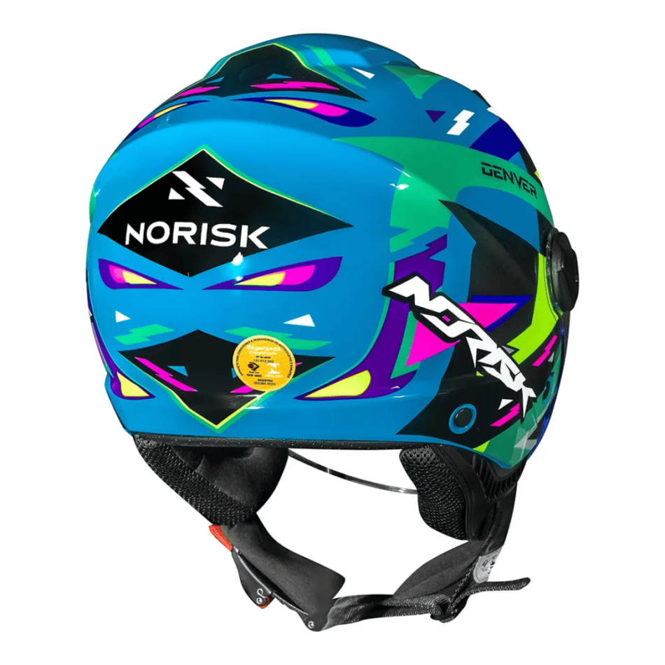 Capacete Norisk Orion SV Denver Black Green