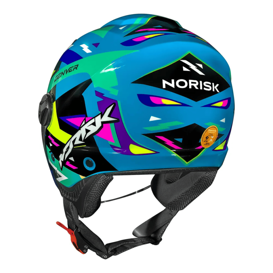 Capacete Norisk Orion SV Denver Black Green