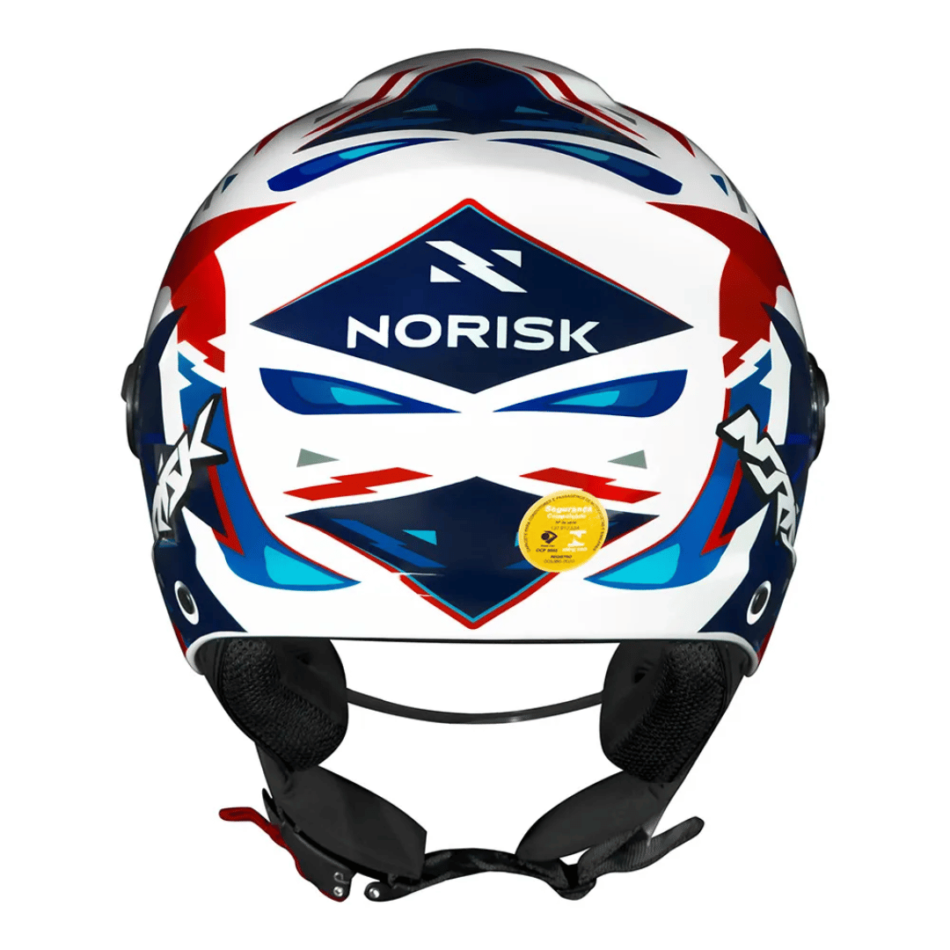 Capacete Norisk Orion SV Denver Blue Red