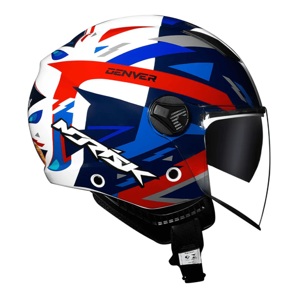 Capacete Norisk Orion SV Denver Blue Red