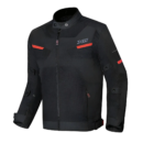 Jaqueta X11 Breeze 2 Ventilada Preta Vermelha Masculina