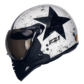 Capacete Peels F21 Old Tank Branco Preto