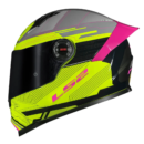 Capacete LS2 FF358 S Digital Black Yellow