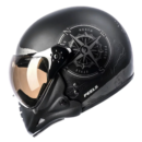 Capacete Peels F21 North Preto Fosco Grafite