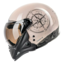 Capacete Peels F21 North Off White Preto