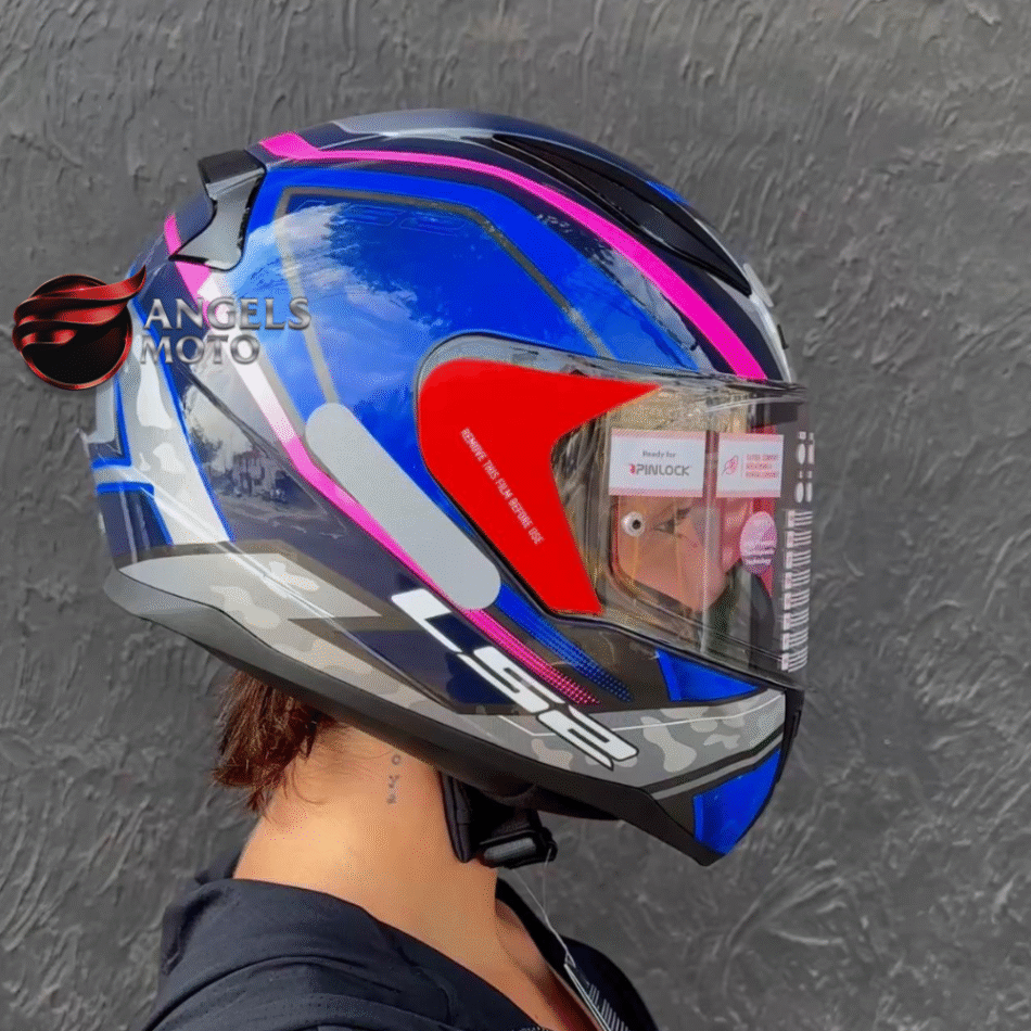 Capacete LS2 FF353 Rapid Ufo Pink