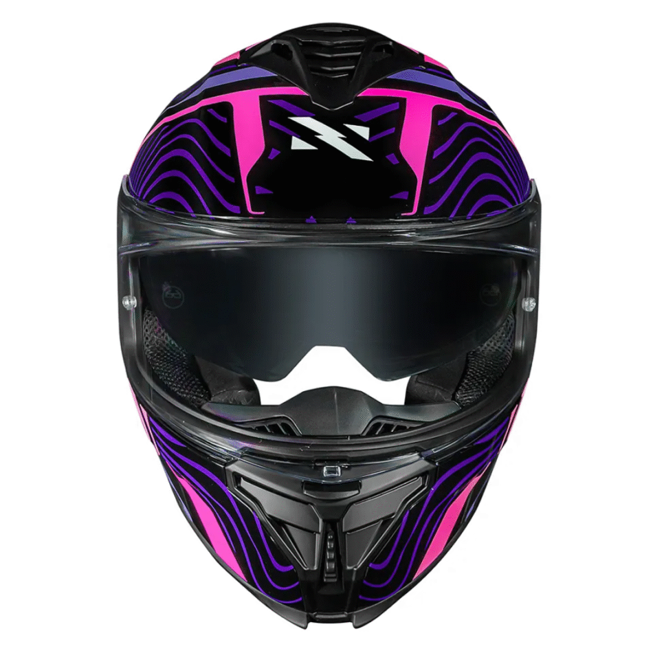 Capacete Norisk Strada II Fusion Purple Black Pink