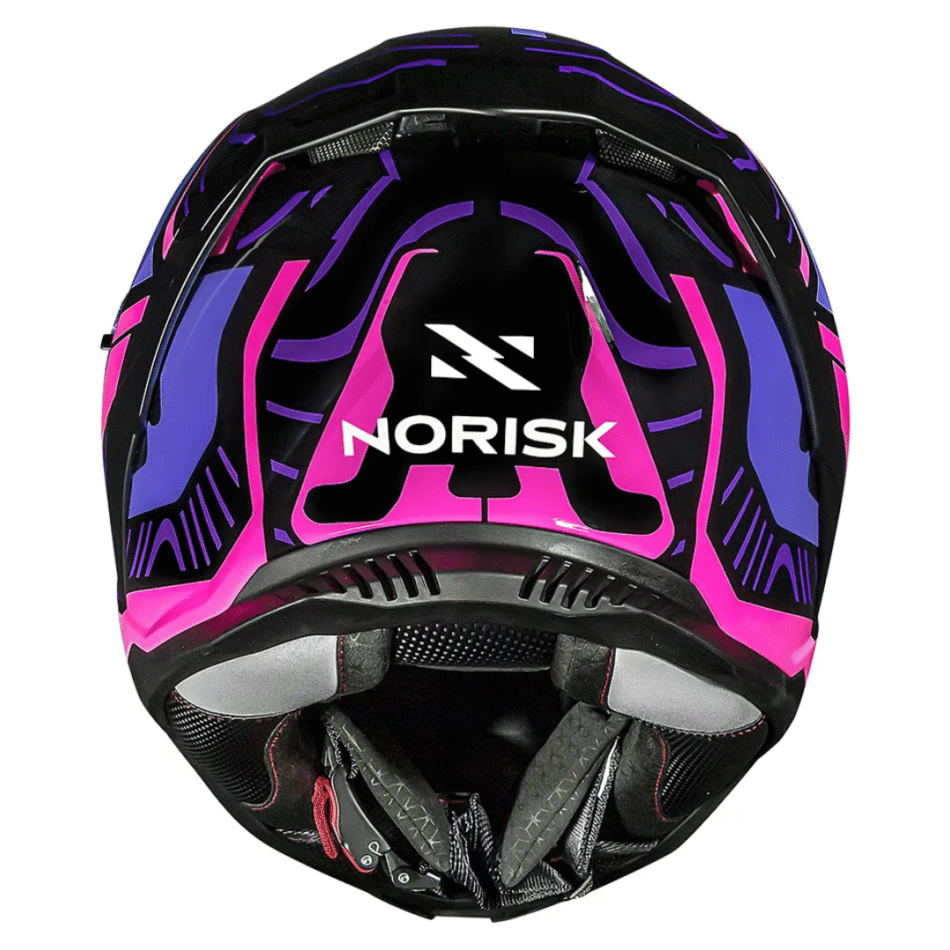 Capacete Norisk Strada II Fusion Purple Black Pink