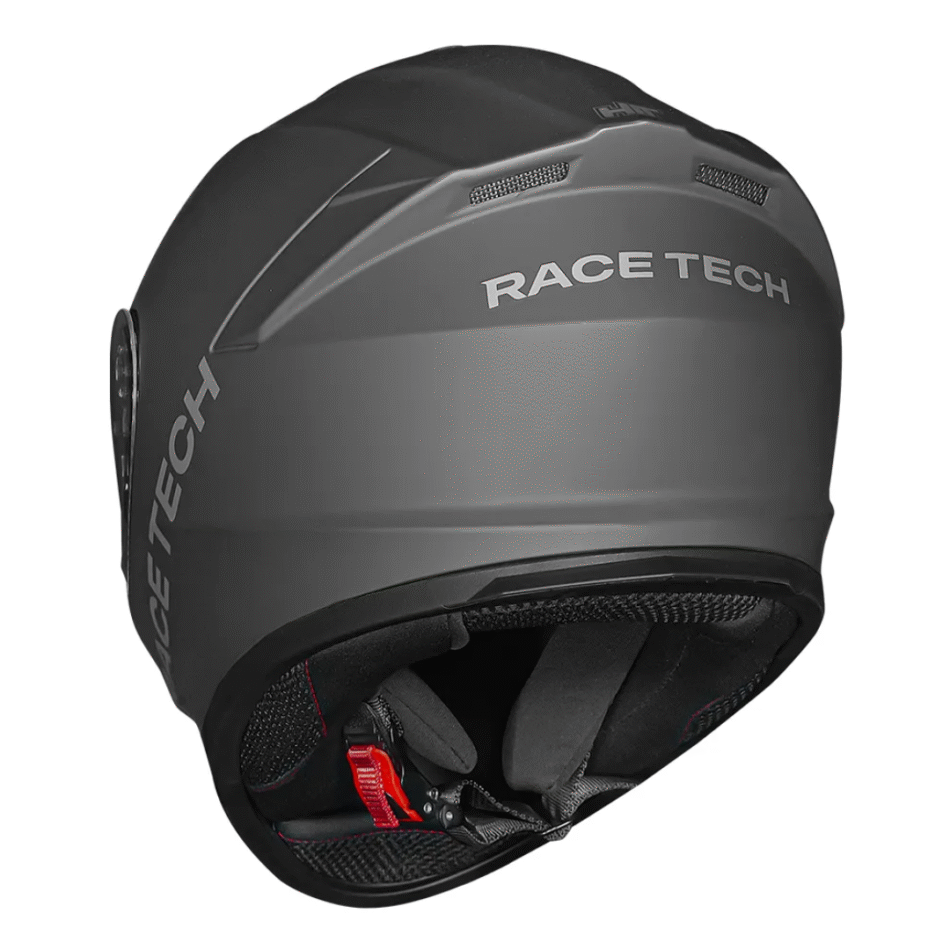 Capacete Race Tech Hit Monocolor Matte Titanium