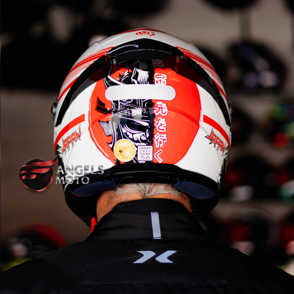 Capacete LS2 FF358 S Japan Red