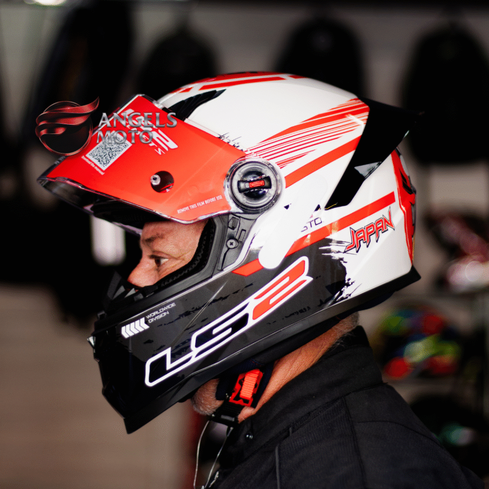 Capacete LS2 FF358 S Japan Red