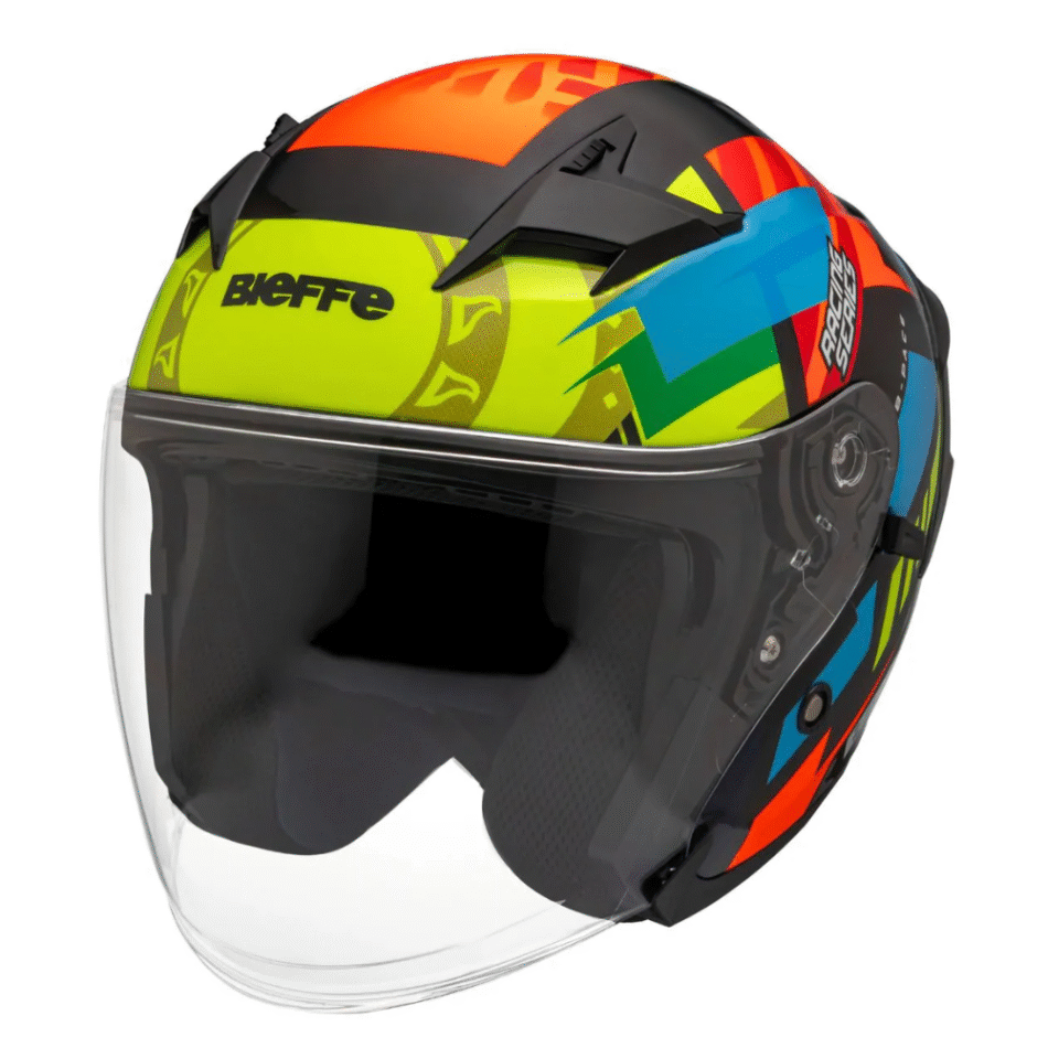 Capacete Bieffe B-Pace Aragon Color