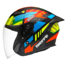 Capacete Bieffe B-Pace Aragon Color