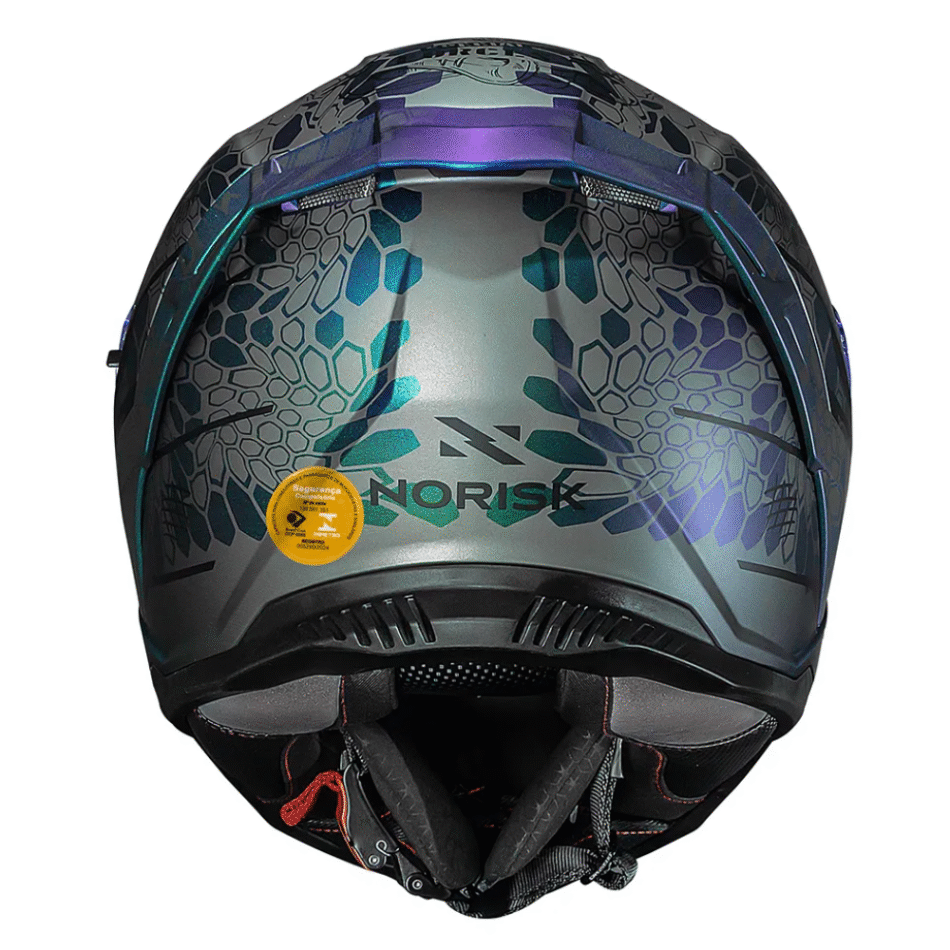 Capacete Norisk Strada II Cobra Blue