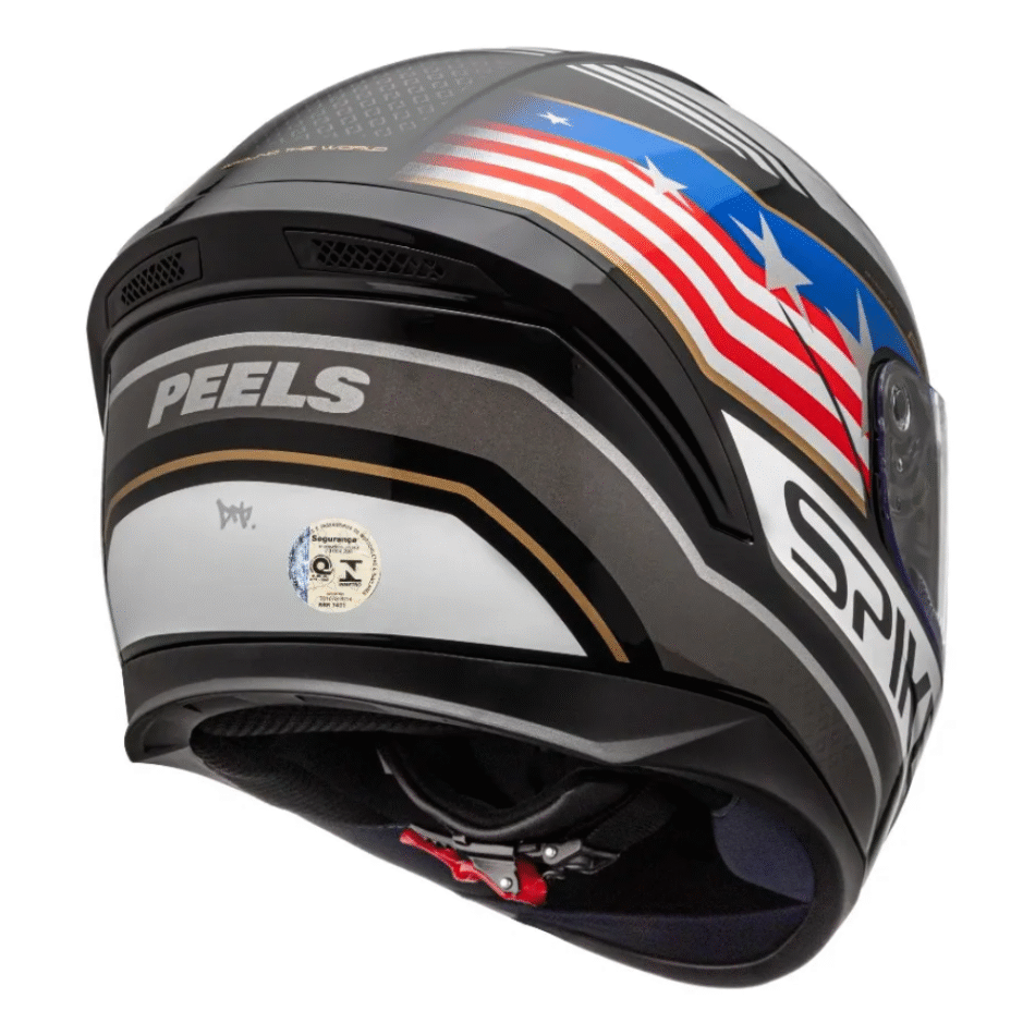 Capacete Peels Spike II ATW Preto EUA