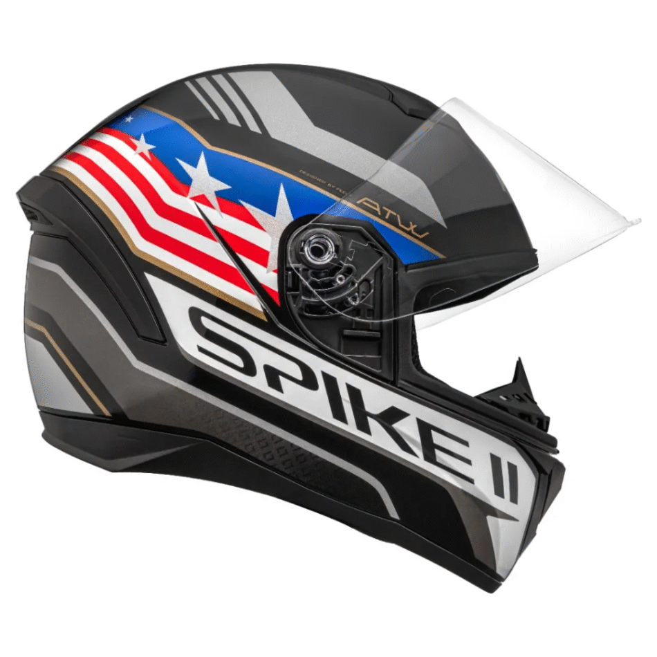 Capacete Peels Spike II ATW Preto EUA