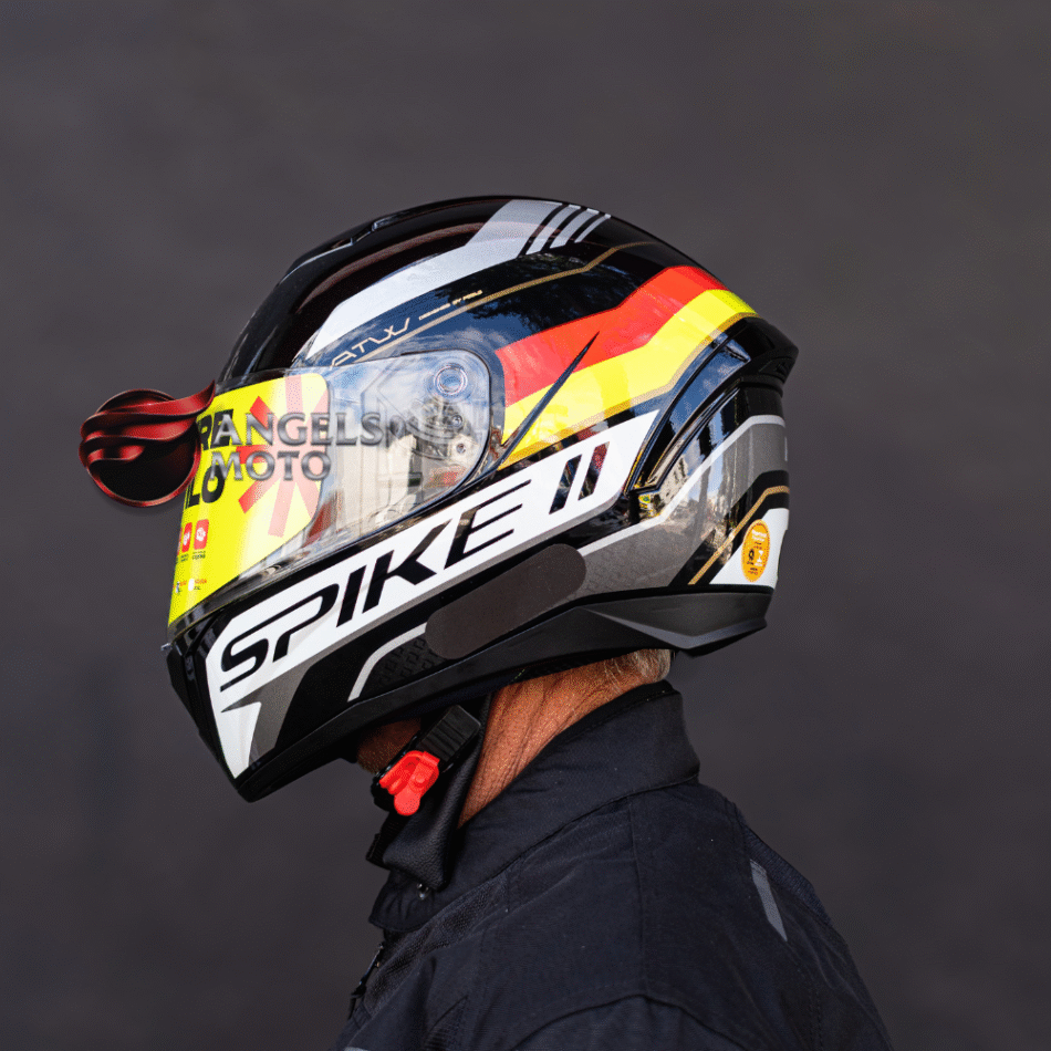 Capacete Peels Spike II ATW Preto Alemanha