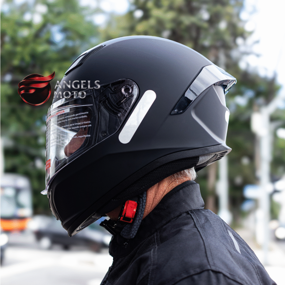 Capacete Xceed F607 Matt Black