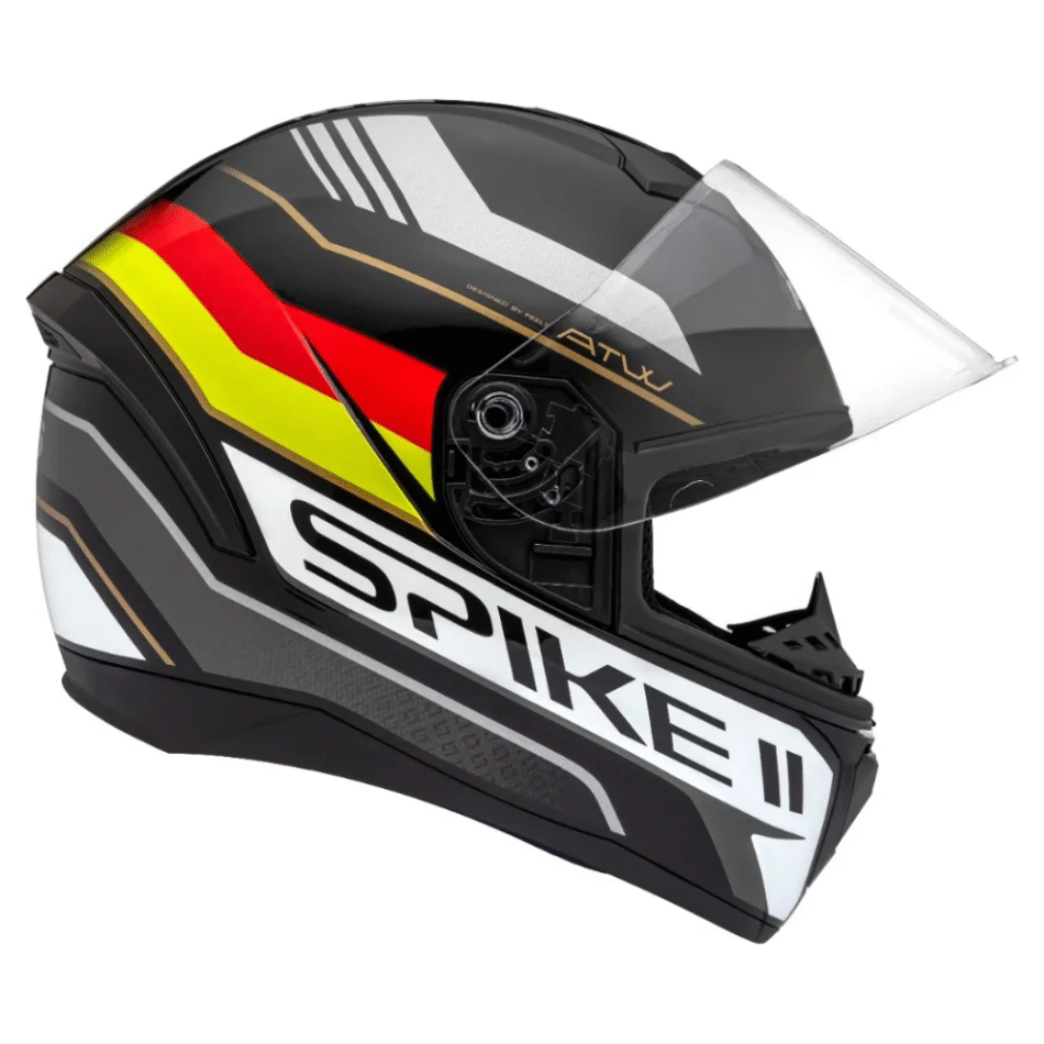 Capacete Peels Spike II ATW Preto Alemanha