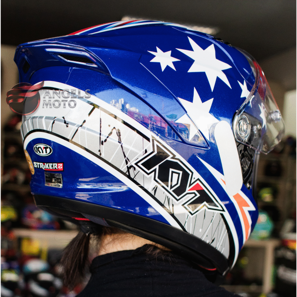 Capacete KYT Striker 2V Brock Parkes