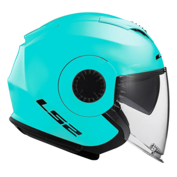 Capacete LS2 Verso OF570 Monocolor Cyan