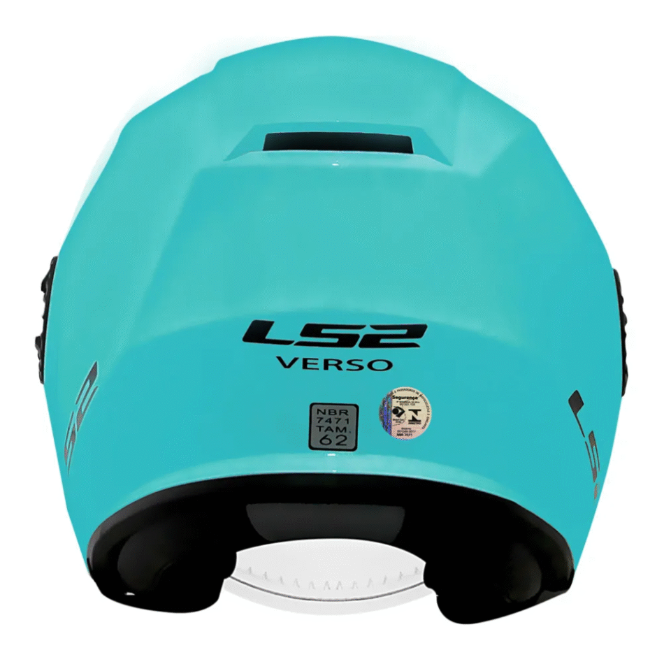 Capacete LS2 Verso OF570 Monocolor Cyan