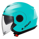 Capacete LS2 Verso OF570 Monocolor Cyan