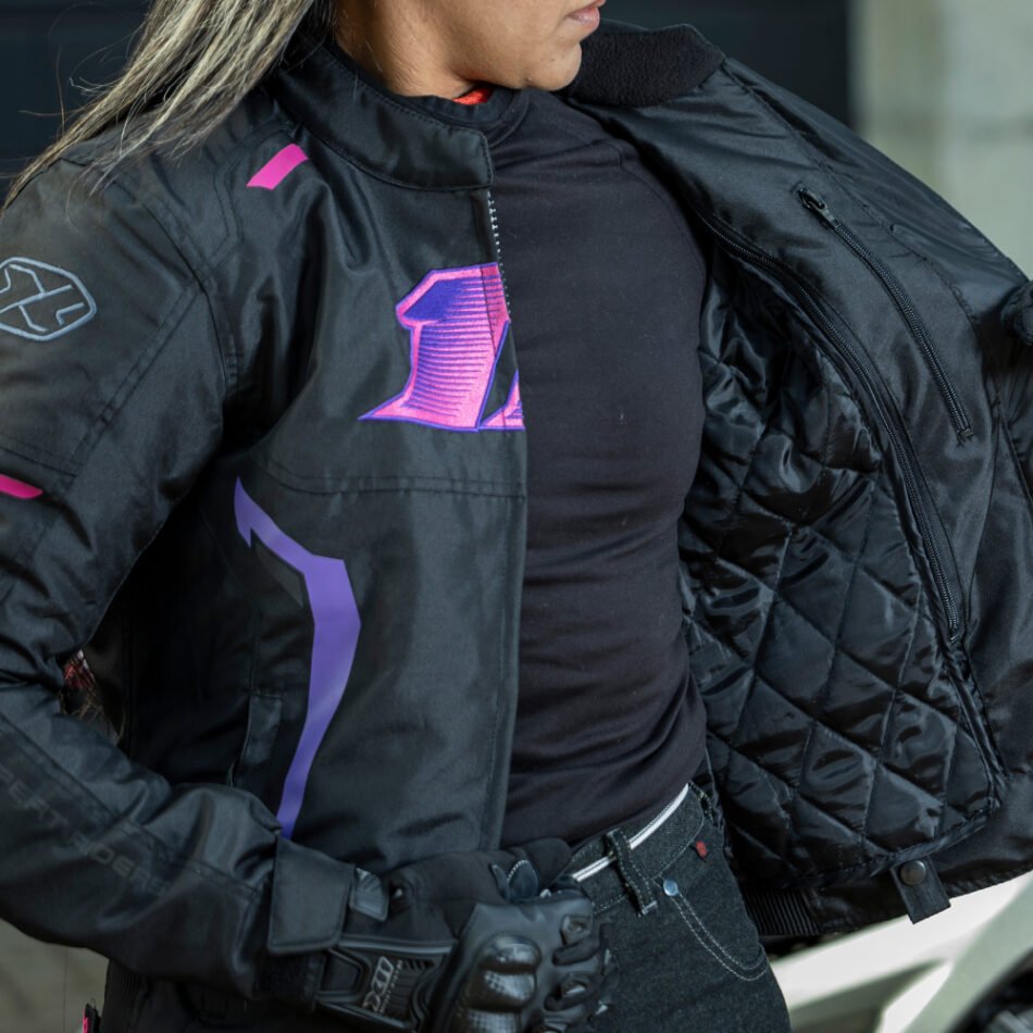 Jaqueta X11 One Sport Sporadic Rosa Roxa Feminina