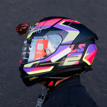 Capacete LS2 FF808 Stream II Road Matte Black Pink