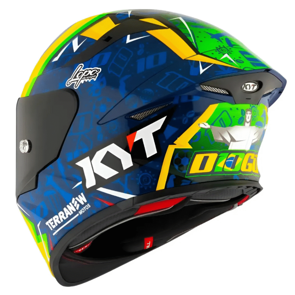 Capacete KYT TT Revo Diogo Moreira 2024