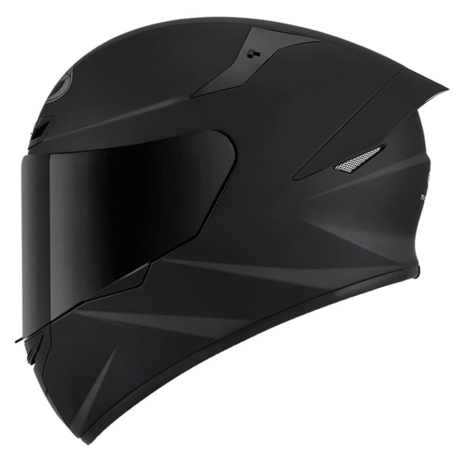 Capacete KYT TT Course Plain Matt Black