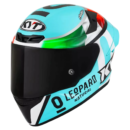 Capacete KYT TT Course Dennis Foggia Leopard