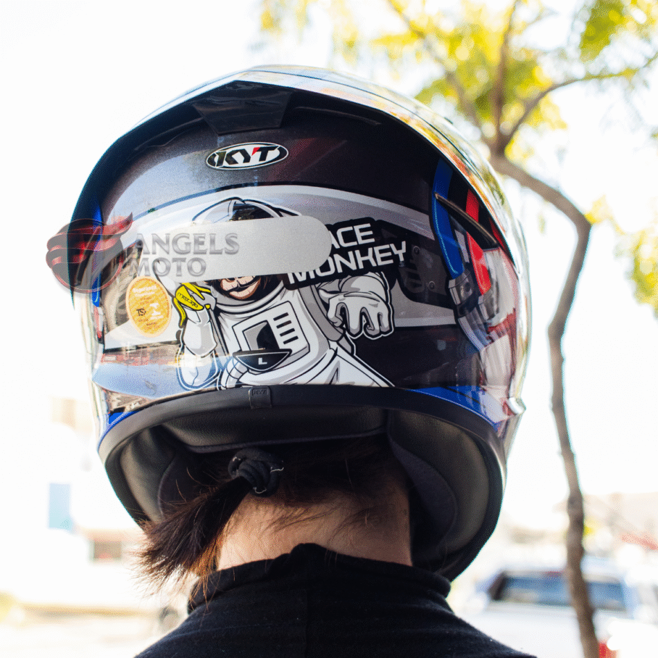 Capacete KYT TT Course Ratthapark Space Monkey 22