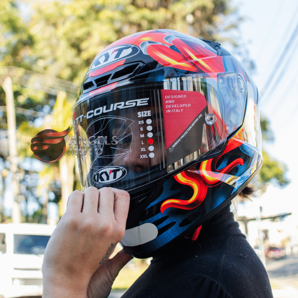 Capacete KYT TT Course Magnet