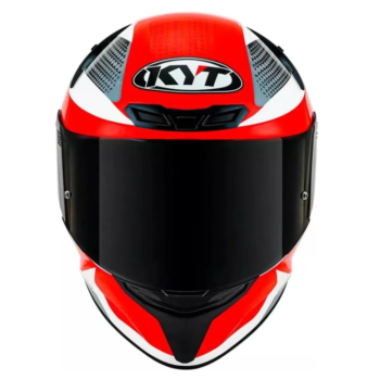 Capacete KYT TT Course Gear Black Red