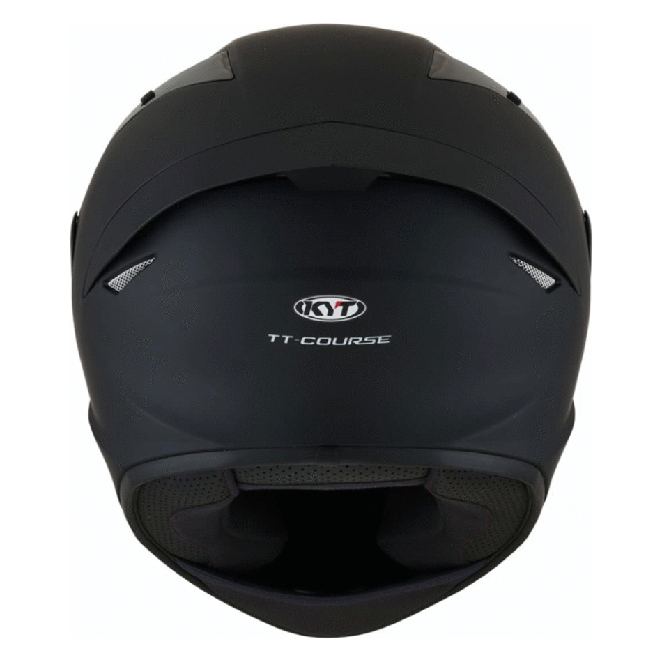 Capacete KYT TT Course Plain Matt Black