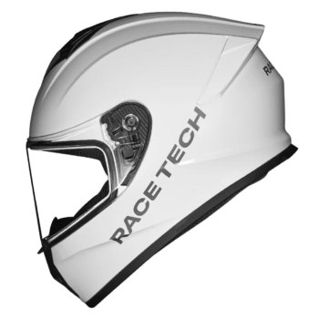 Capacete Race Tech Hit Monocolor White