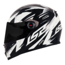 Capacete LS2 FF358 Draze Black White