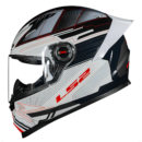 Capacete LS2 FF358 S Digital Black White