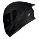 Capacete Norisk Flow Monocolor Matt Black