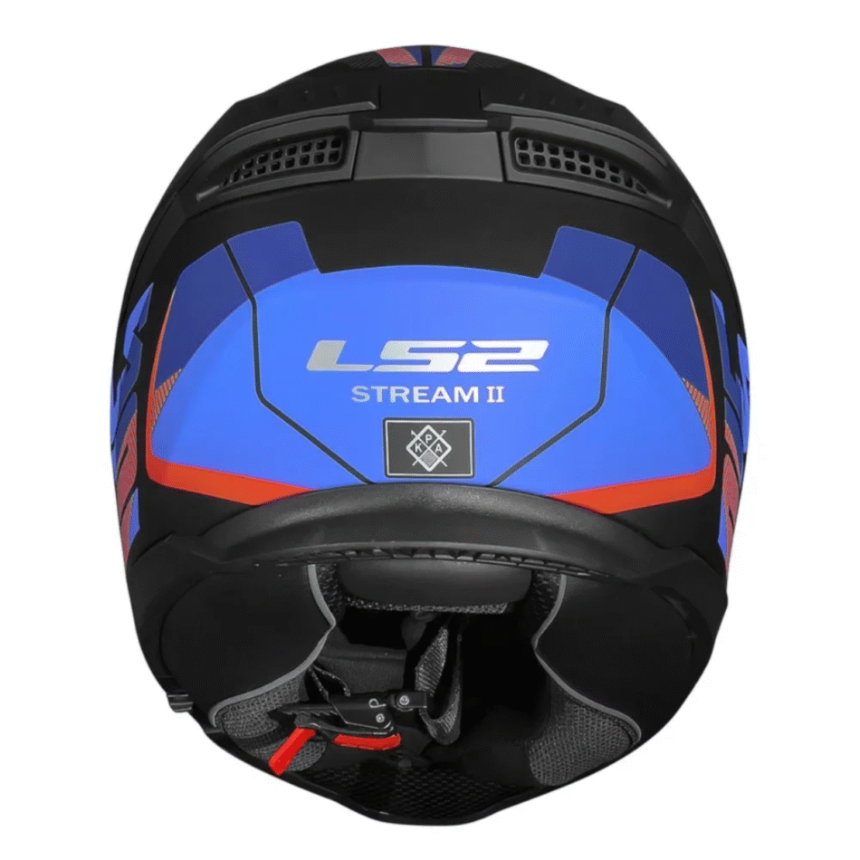 Capacete LS2 FF808 Stream II Road Matte Titanium Red