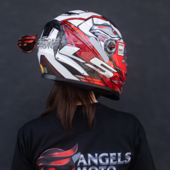 Yamaha Crosser 2023: O que ela têm de novidade? Capacete LS2 FF358 Xdron Black Red