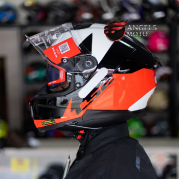 Capacete LS2 FF808 Stream II Thunderbiz Black Red