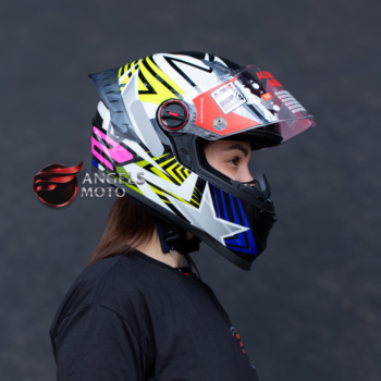 Capacete LS2 FF358 Pro Estellar Black Yellow
