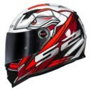Capacete LS2 FF358 Xdron Black Red