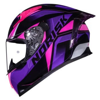 Capacete Norisk Flow Pulse Purple Pink